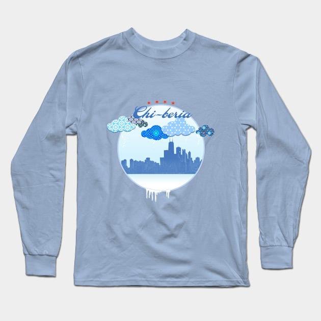 Chi-beria Long Sleeve T-Shirt by artemiortiz